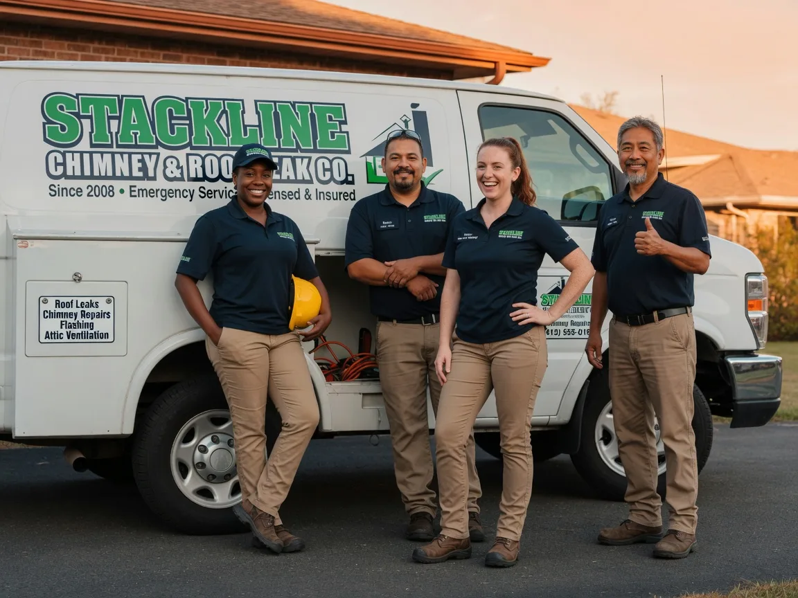 Chimney flashing repair company in Lake City, CA